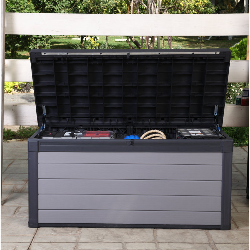 Keter Premier 150 Gallon Resin Deck Box & Reviews Wayfair